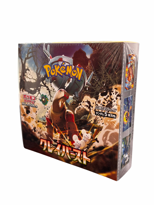 CLAY BURST BOOSTER BOX JAP SEALED