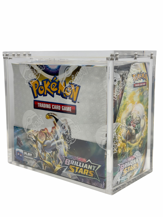 POKEMON TCG - SWSH BRILLIANT STARS - ENG - SEALED + TECA PLEXI