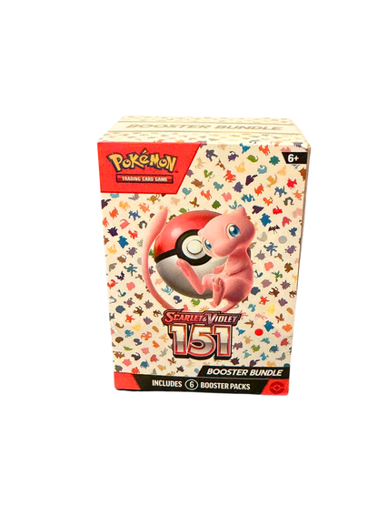 POKEMON TCG 151 BOOSTER BUNDLE BOX ENGLISH
