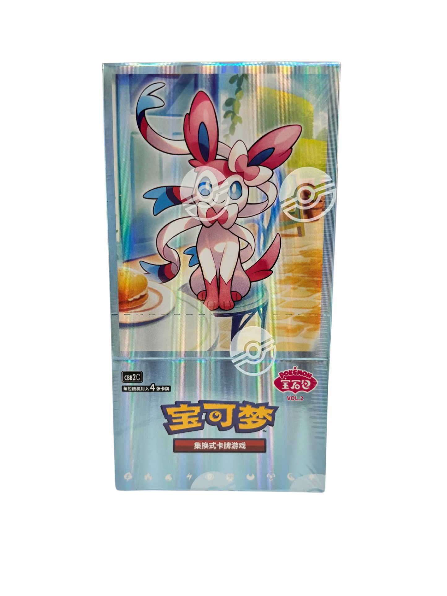 Pokemon TCG S-Chinese Gemstone Vol. 2 Eevee Gem Pack Booster Box CBB2C SEALED