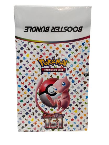 Pokemon TCG 151 Booster Bundle Display Case 10 Sealed Booster Bundles ENG