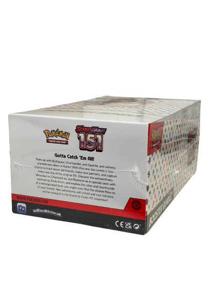 Pokemon TCG 151 Booster Bundle Display Case 10 Sealed Booster Bundles ENG