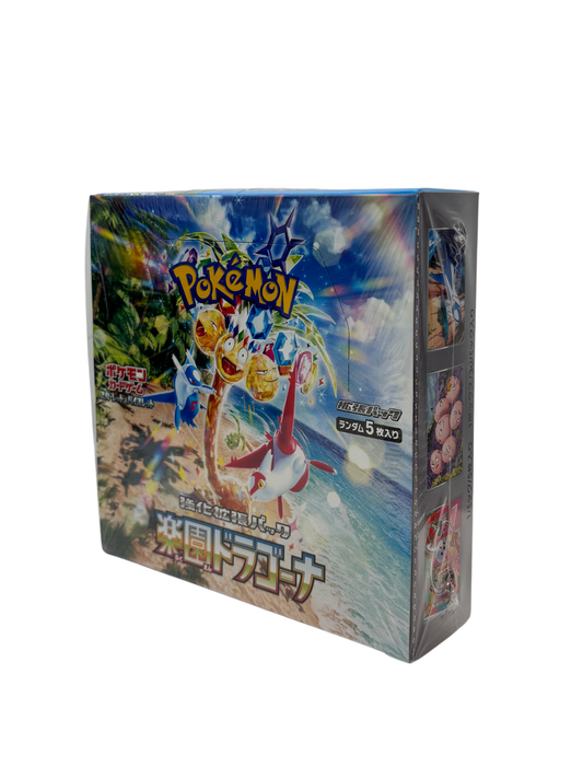 POKEMON PARADISE DRAGONA BOOSTER BOX SV7A JAP SEALED
