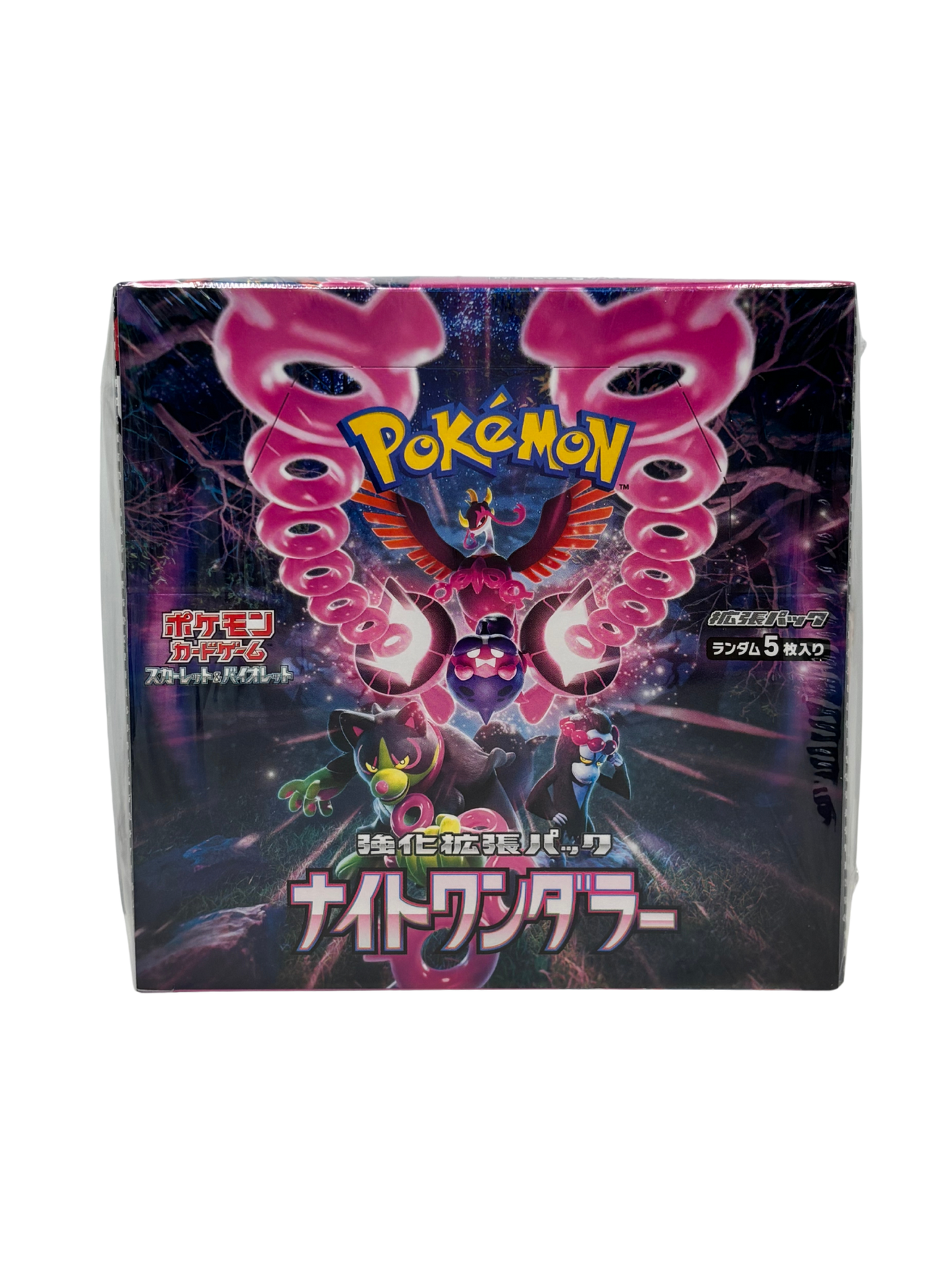 POKEMON S&V - BOOSTER BOX - NIGHT WANDERER - JAP SEALED
