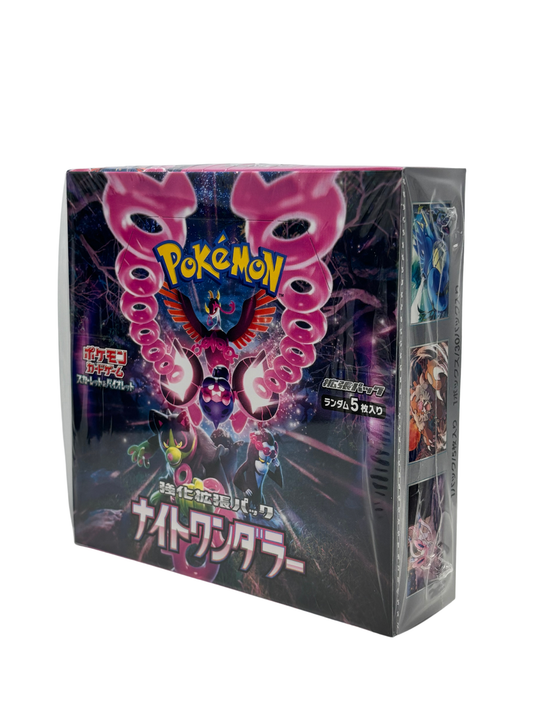 POKEMON S&V - BOOSTER BOX - NIGHT WANDERER - JAP SEALED