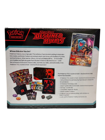 POKEMON Destined Rivals Elite Trainer Box SEALED ENG