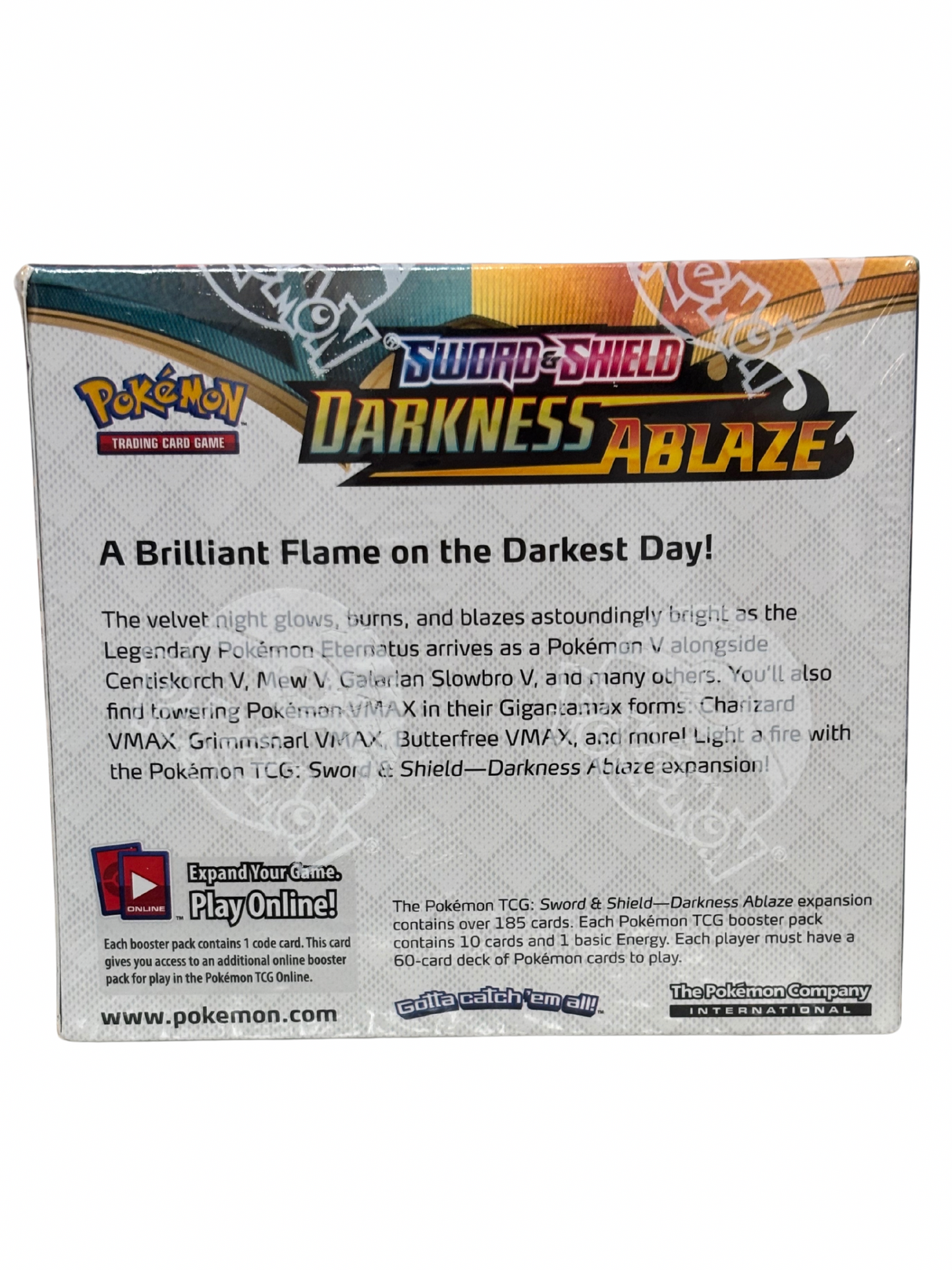 Pokemon TCG BOOSTER BOX - SWORD&SHIELD DARKNESS ABLAZE - ENG SEALED