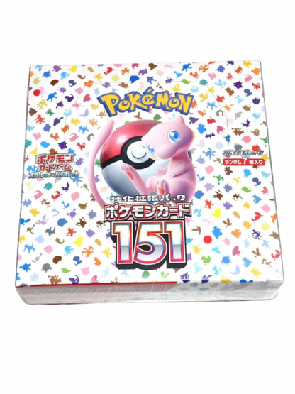 POKEMON 151 Booster Box Japanese SEALED