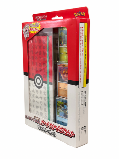 Pokemon Card Scarlet&Violet 151 Card File Set Monster Ball JAP