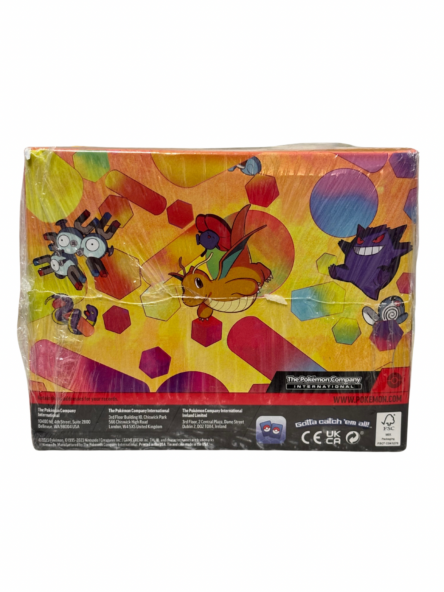 POKEMON 151 TCG 10 Mini Tin SEALED ENG