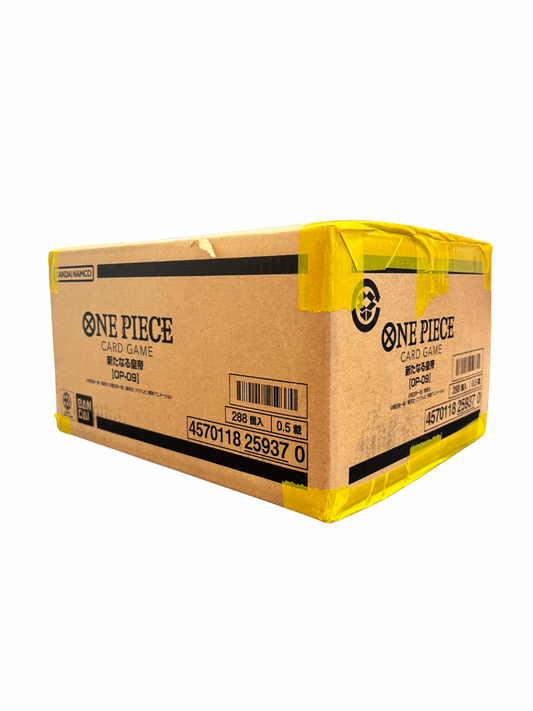 ONE PIECE Card Game OP-09 booster box case Japanese
