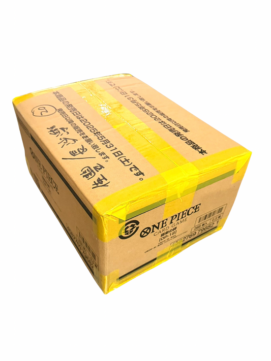 ONE PIECE OP12 CASE -LEGACY OF THE MASTER - JAPANESE - SEALED