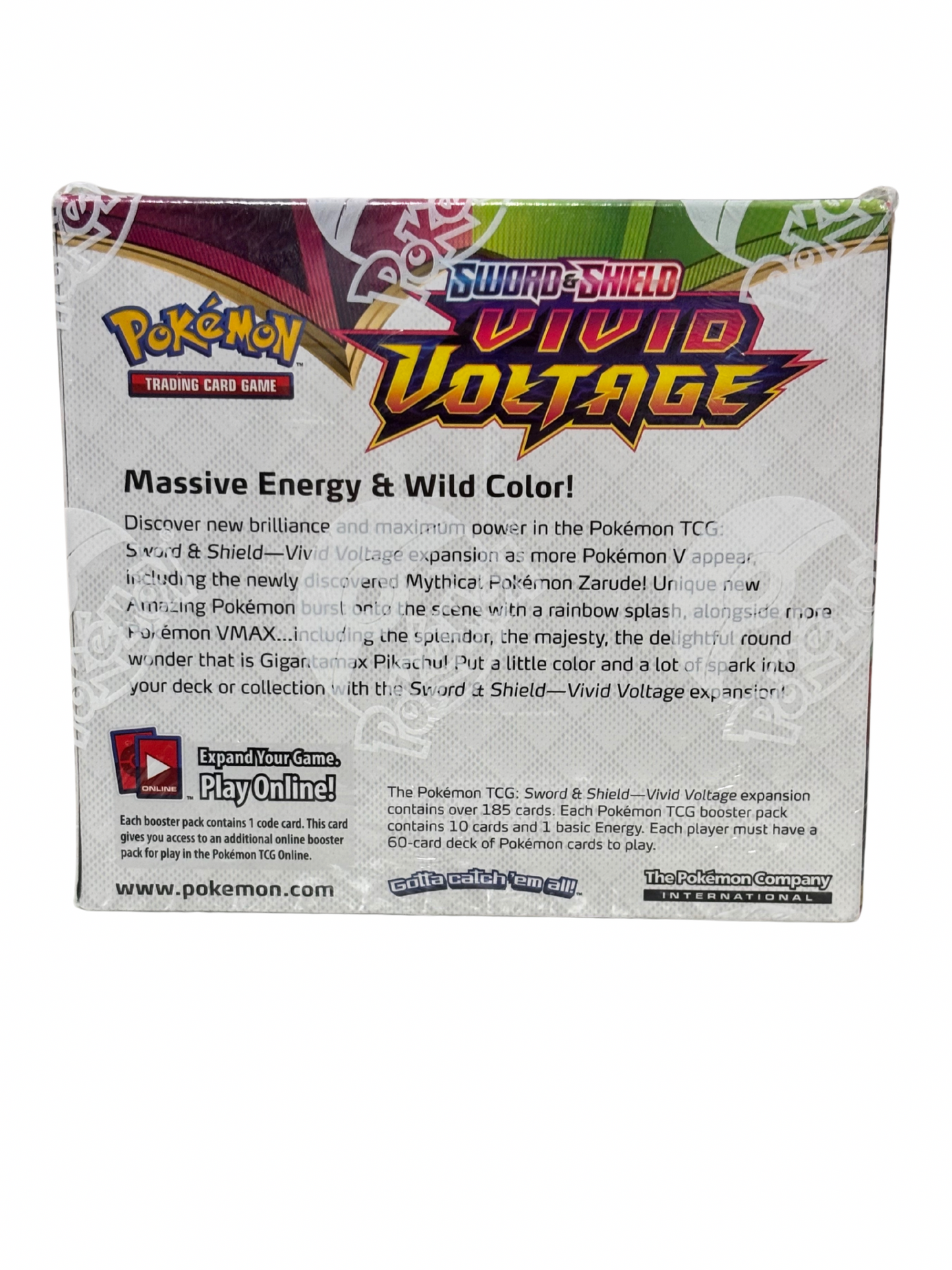 POKEMON TCG BOOSTER BOX - SWORD&SHIELD VIVID VOLTAGE - ENG SEALED