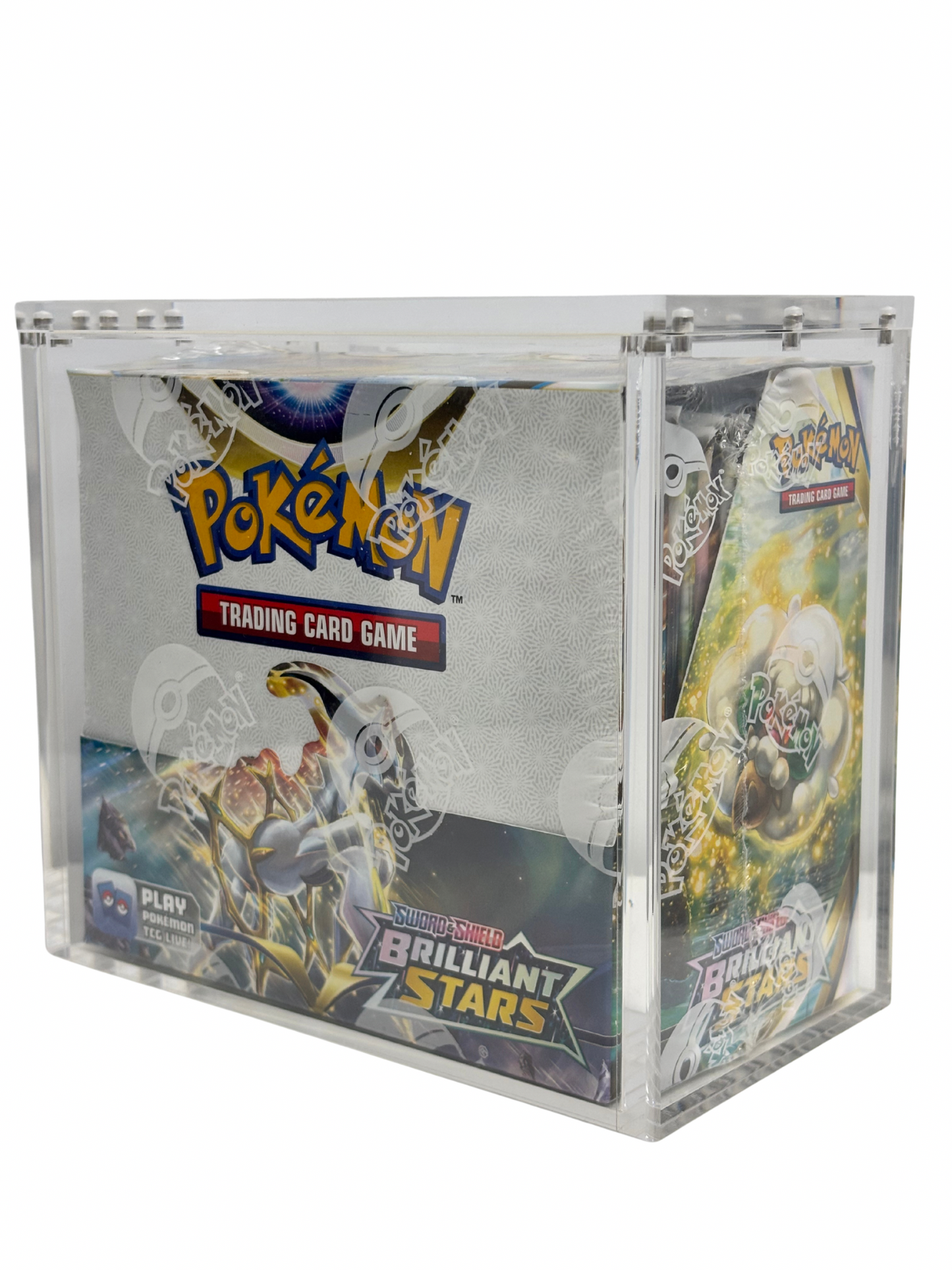 POKEMON TCG - SWSH BRILLIANT STARS - ENG - SEALED + TECA PLEXI