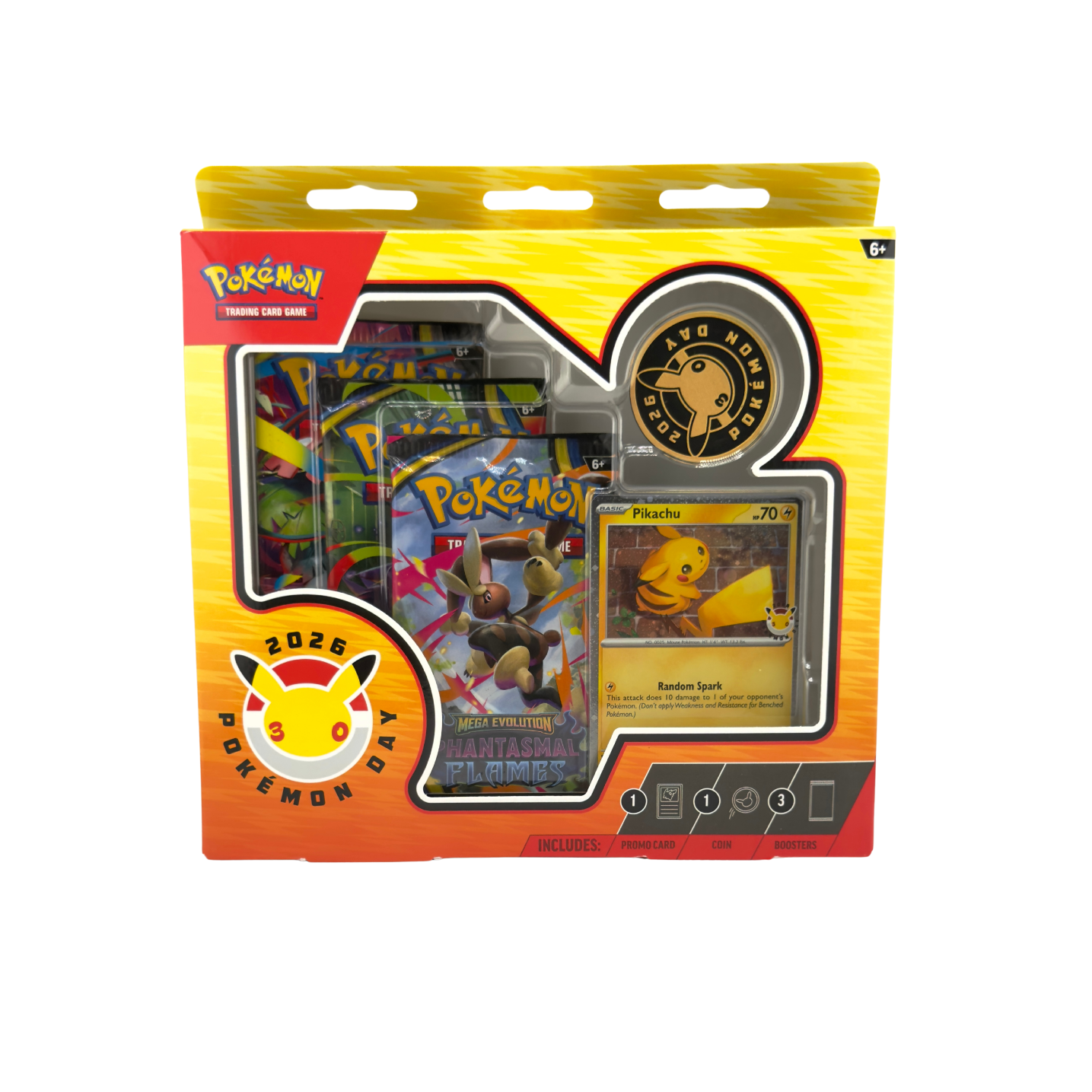 Pokemon Day 2026 TCG 30th Anniversary Pikachu Promo Collection Box Sealed English  