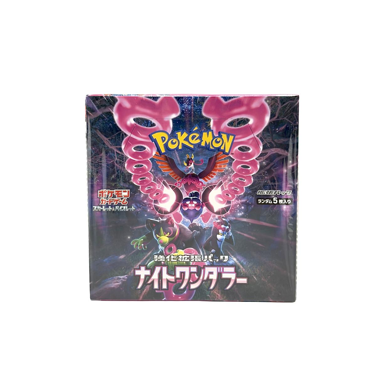 Pokemon TCG Night Wanderer Booster Box sv6a Japanese Sealed 