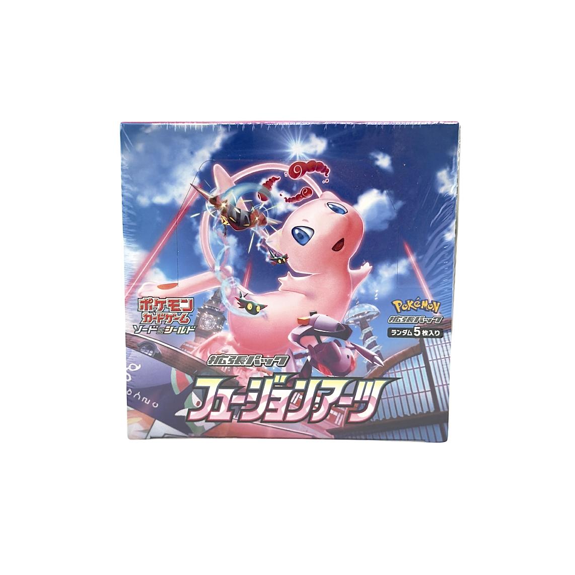 Pokemon TCG Sword & Shield Fusion Arts Booster Box Japanese Sealed 