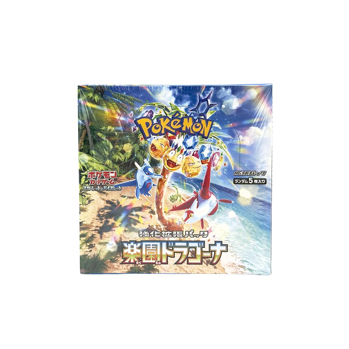 Pokemon TCG Paradise Dragona Booster Box sv7a Sealed Japanese