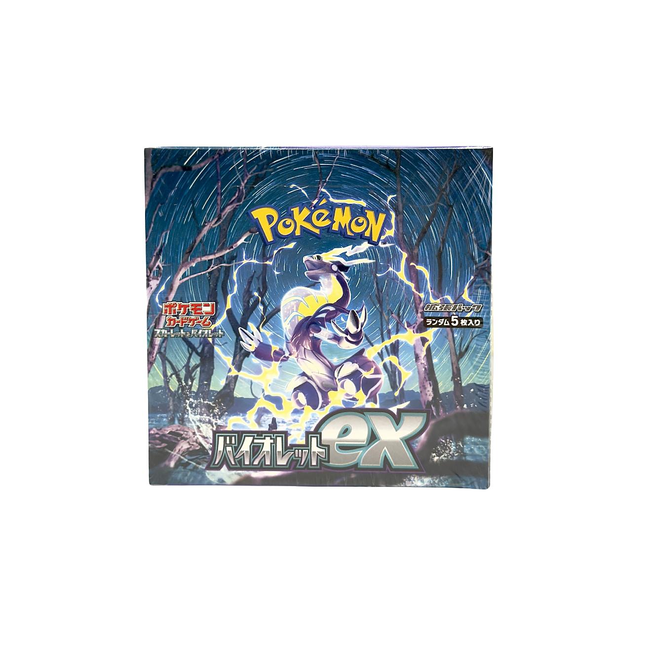 Pokemon TCG Scarlet & Violet Expansion Pack Violet Ex Booster Box Sealed Japanese