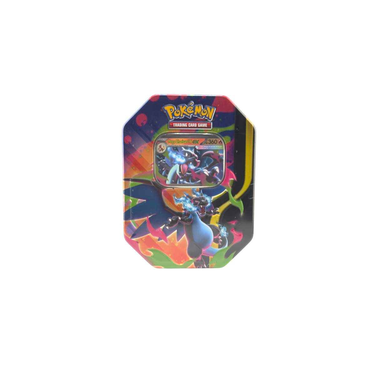 Pokemon TCG Mega Charizard Ex Tin Charizard X Sealed English