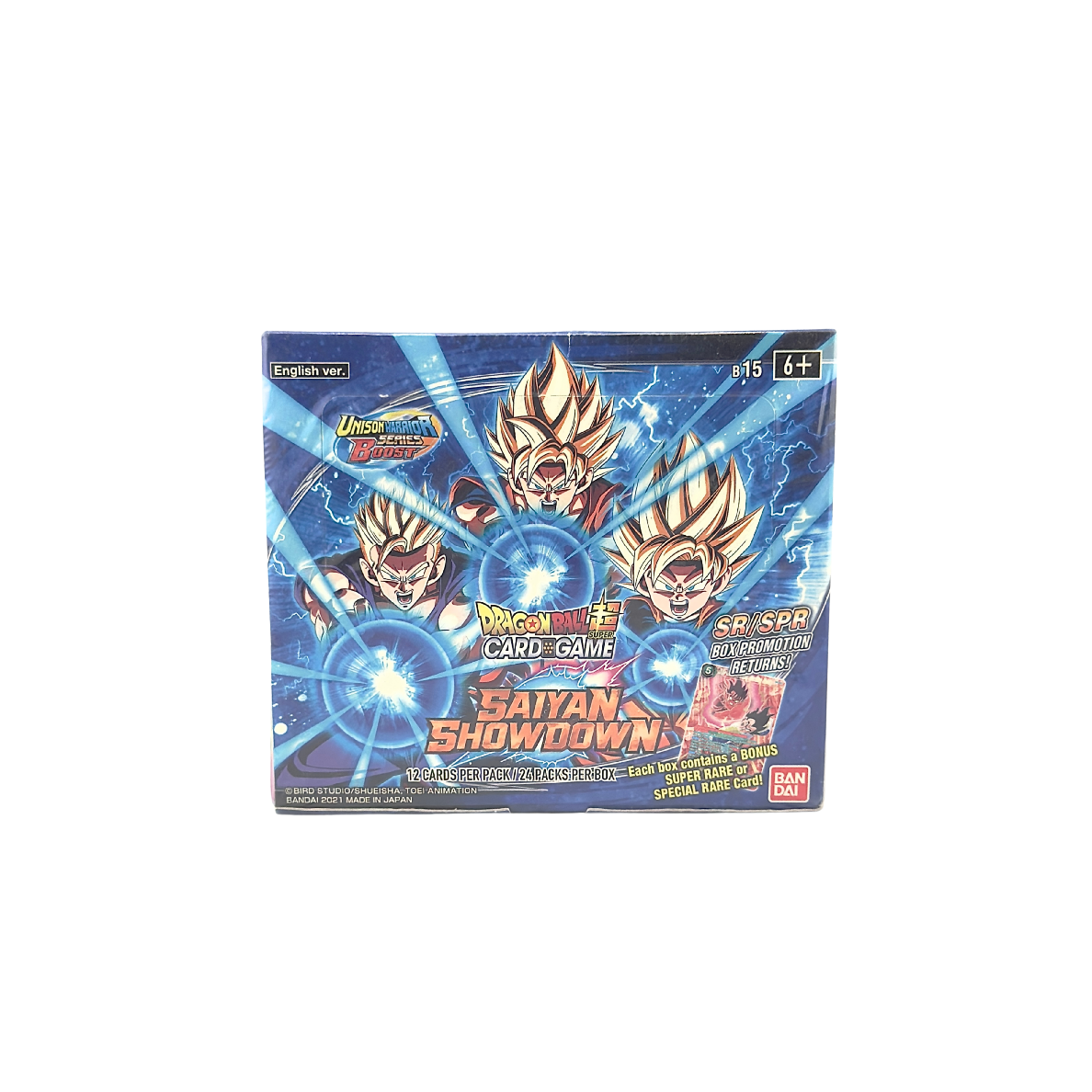Dragon Ball Saiyan Showdown B15 Booster Box Sealed English