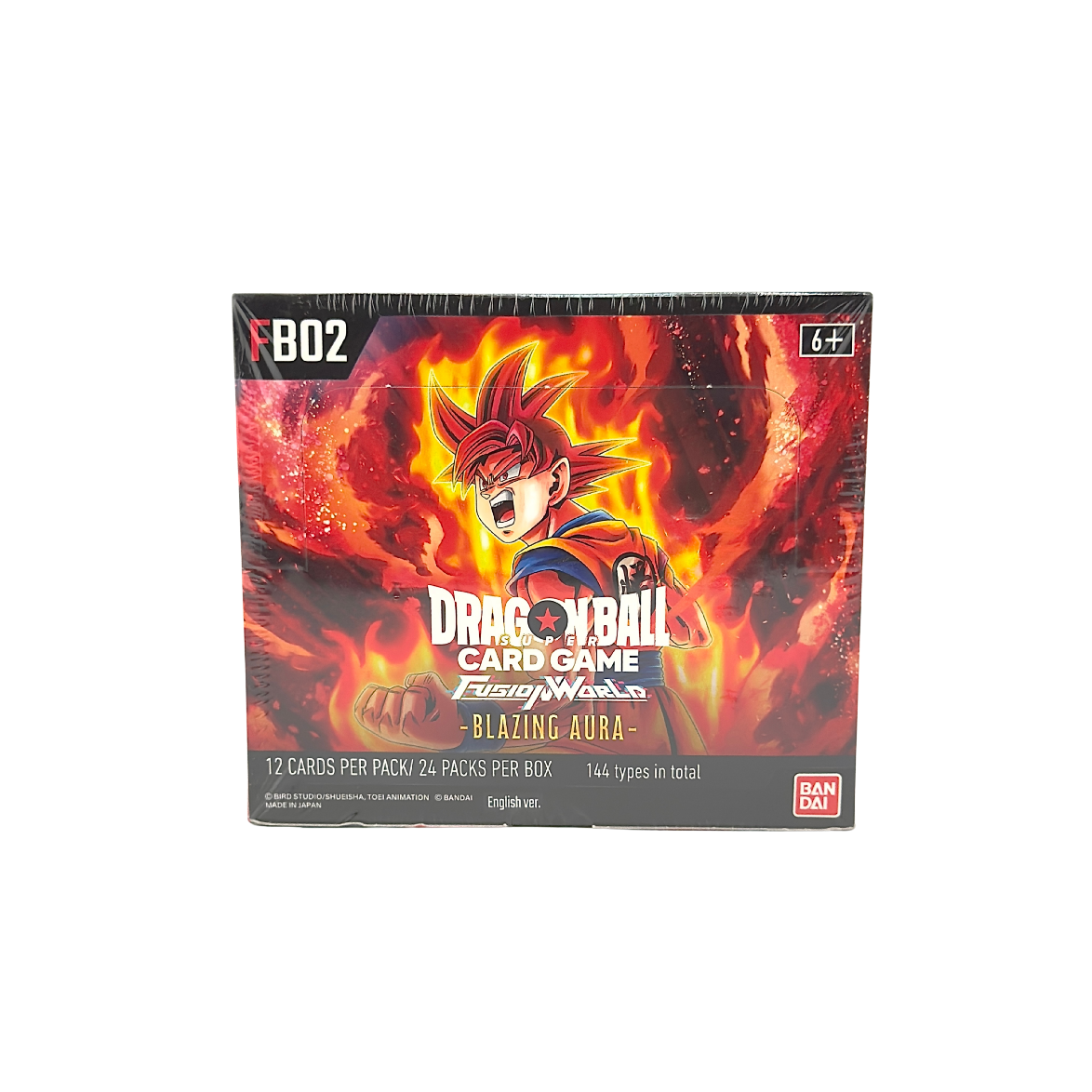 Dragon Ball Fusion World Blazing Aura FB02 Booster Box Sealed English