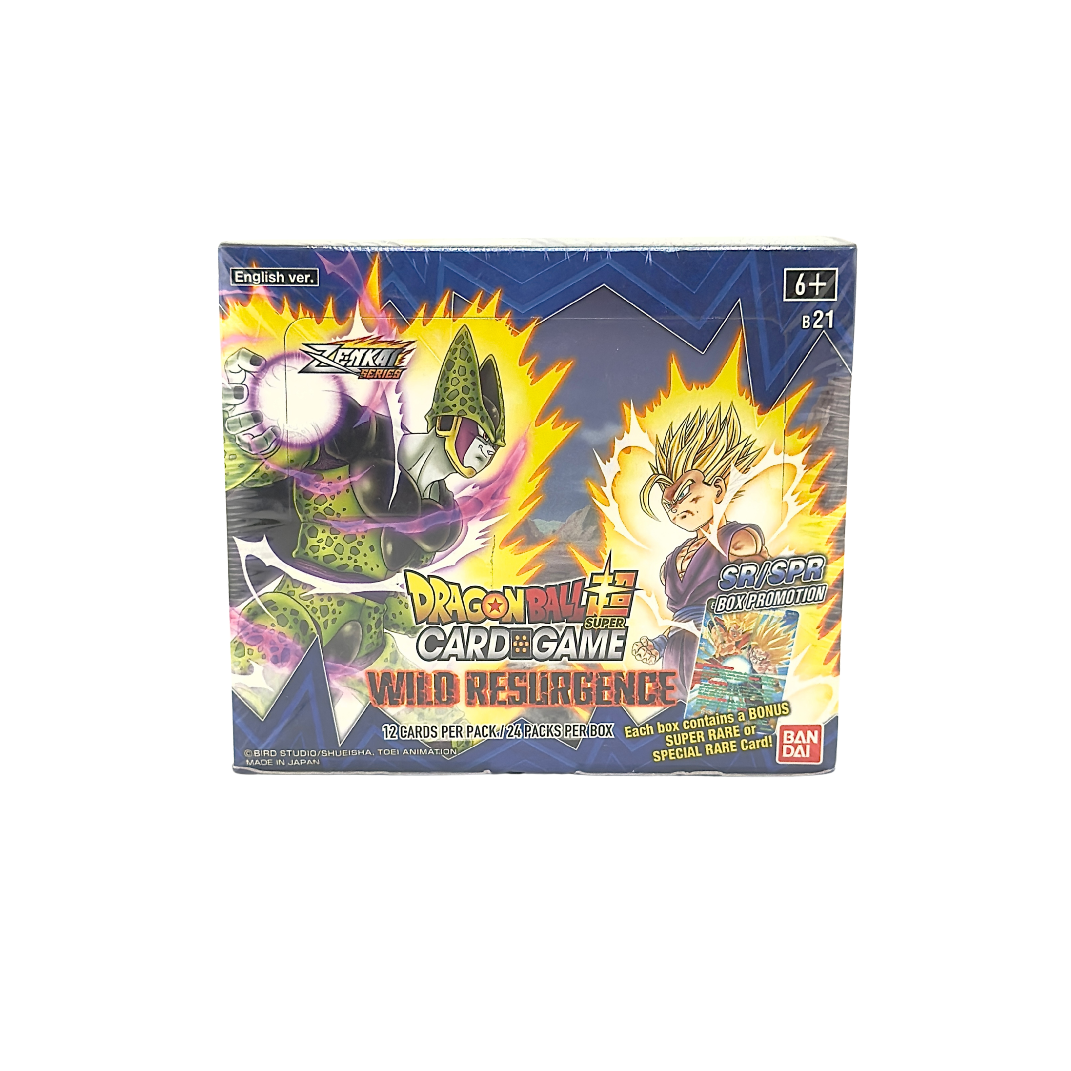 Dragon Ball Wild Resurgence B21 Booster Box Sealed English