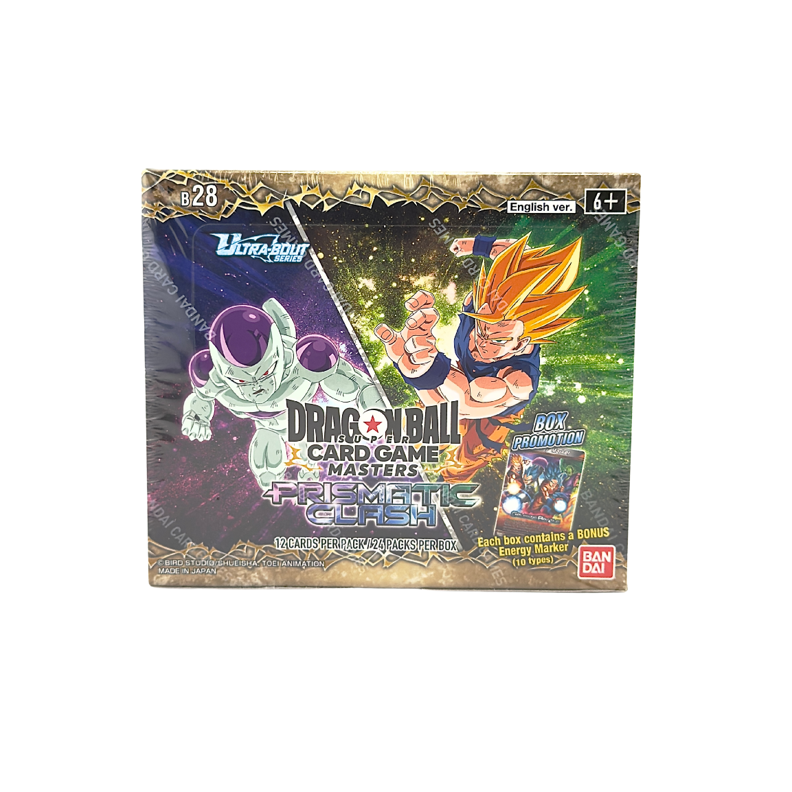 Dragon Ball Master Prismatic Clash B28  Booster Box Sealed English 