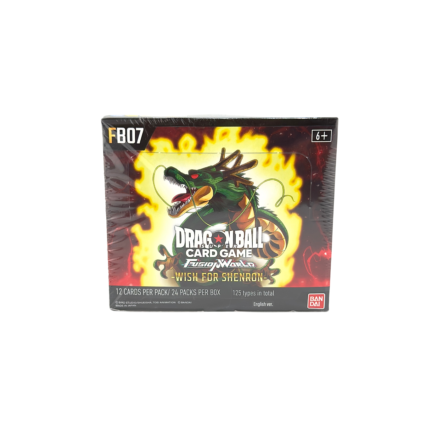 Dragon Ball Fusion World Wish For Shenron Booster Box FB07 Sealed English