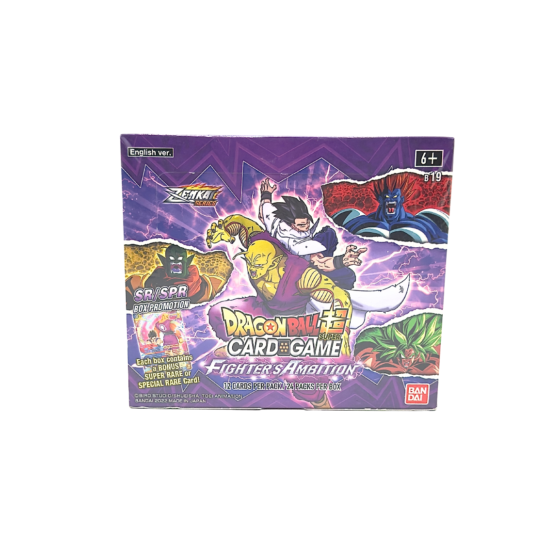 Dragon Ball Fighters Ambition B19 Booster Box Sealed English